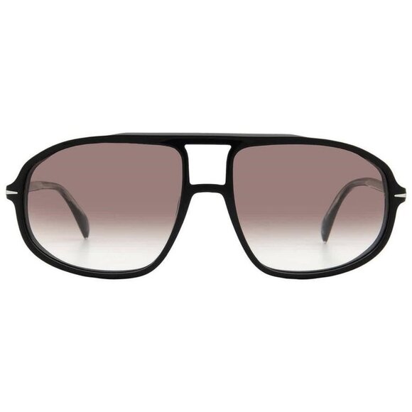 David Beckham Brown Gradient Pilot Unisex Sunglasses DB 1000/S 0807/HA - Picture 5 of 5